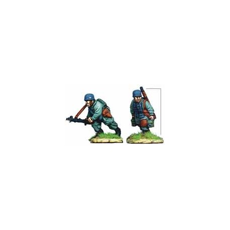 German Fallschirmjager MG34 Team on the move Paratroopers 28mm WWII WARGAMES FOUNDRY