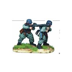 German Fallschirmjager MG34 Team Assaulting  (Paratroopers) 28mm WWII WARGAMES FOUNDRY