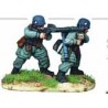 German Fallschirmjager MG34 Team Assaulting  (Paratroopers) 28mm WWII WARGAMES FOUNDRY