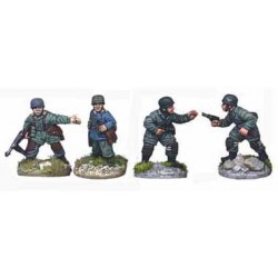 German Fallschirmjager Officers & NCOs (Paratroopers) 28mm WWII WARGAMES FOUNDRY