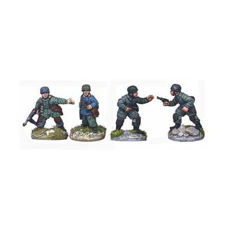 German Fallschirmjager Officers & NCOs (Paratroopers) 28mm WWII WARGAMES FOUNDRY