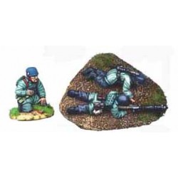 German Fallschirmjager MG34 Team (Paratroopers) 28mm WWII WARGAMES FOUNDRY