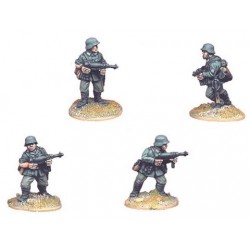 German Infantry w/SMGs 28mm WWII CRUSADER MINIATURES