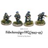 German Fallschirmjager HQ (1943-45) 28mm WWII WARLORD GAMES