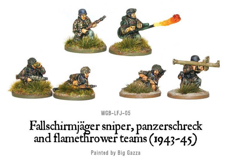 Bolt Action German Fallshirmjager Warlord Games 28mm Ww2 for sale online