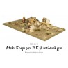 German Afrika Korps 5cm PaK 38 anti-tank gun 28mm WWII WARLORD GAMES