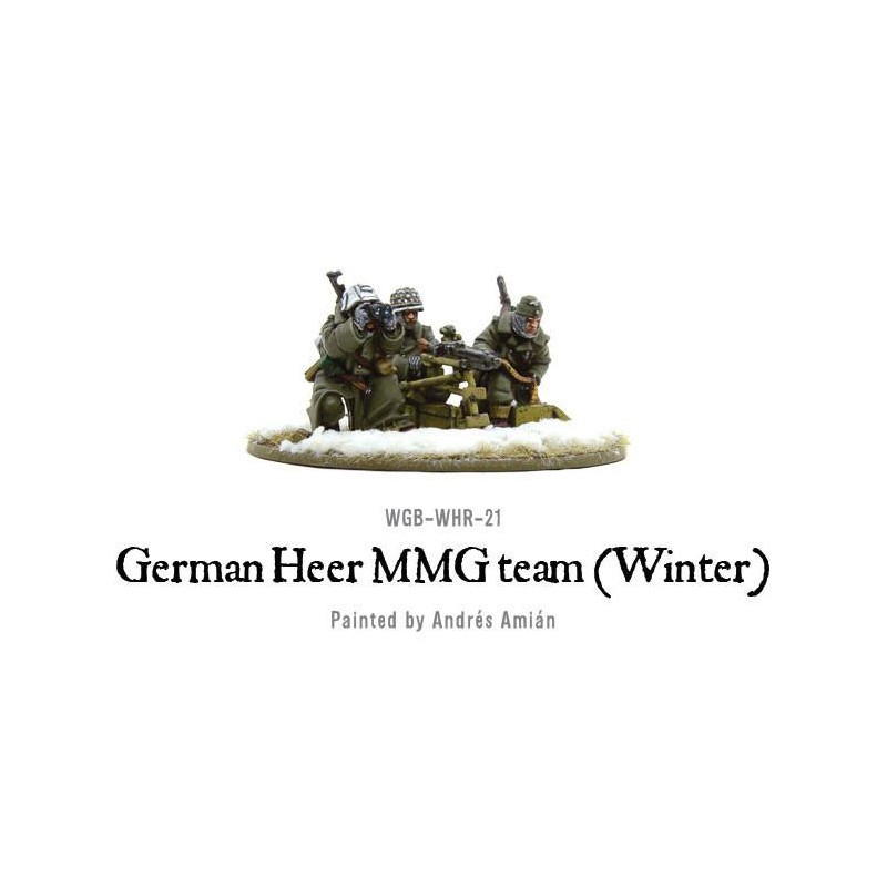 German Heer Forward Observer Team Winter Bolt Action Warlord Games 28mm