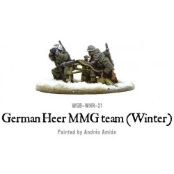 German Heer MMG team (Winter) 28mm WWII WARLORD GAMES