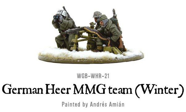 Warlord Games Bolt Action Soviet mmg team winter 