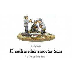 Finnish medium mortar team 28mm WWII WARLORD GAMES
