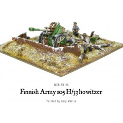 Finnish Army 105 H/33 howitzer 28mm WWII WARLORD GAMES
