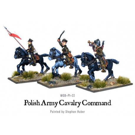 Polish Army cavalry command 28mm WWII WARLORD GAMES