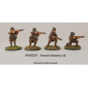 French Infantry w/rifles 3 28mm WWII BLACK TREE