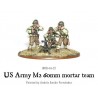 U.S. American Army 60mm mortar team 28mm WWII WARLORD GAMES