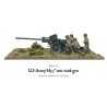 U.S. American Army M5 3" anti-tank gun 28mm WWII WARLORD GAMES