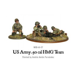 U.S. American Army 50 Cal HMG team 28mm WWII WARLORD GAMES