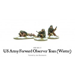 U.S. American Army Forward Observer team (Winter) 28mm WWII WARLORD GAMES