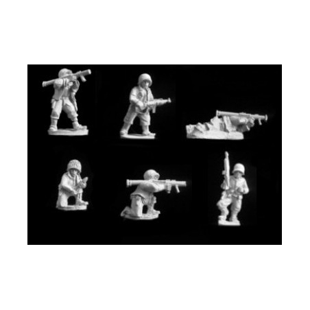 American U.S. Bazooka Teams 28mm WWII WEST WIND