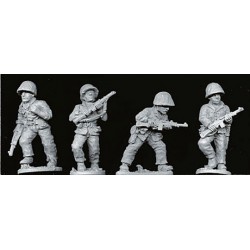 American U.S. Marines w/M1 Carbines 28mm WWII ASSAULT GROUP