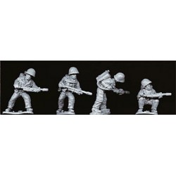 American U.S. Marines w/Flame Throwers 28mm WWII ASSAULT GROUP