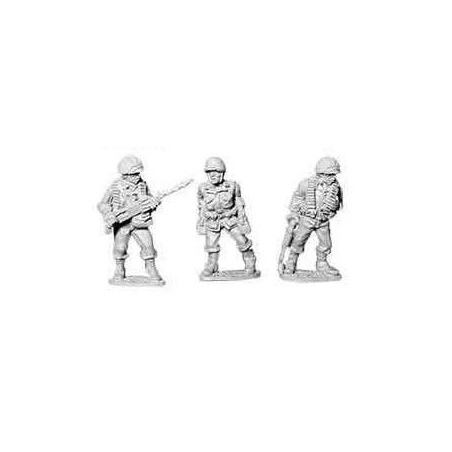 U.S. American Infantry .30 Cal LMG Team 28mm WWII BLACK TREE DESIGN