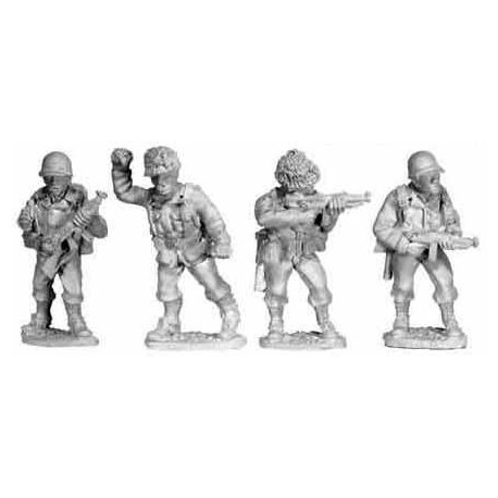 U.S. American Infantry Thompsons SMGs III 28mm WWII BLACK TREE DESIGN