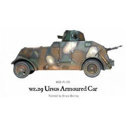 Polish Army wz.29 Ursus heavy armoured car 28mm WWII WARLORD GAMES