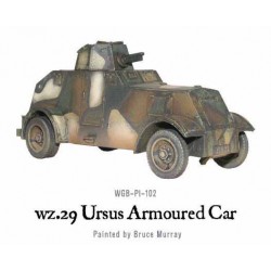 Polish Army wz.29 Ursus heavy armoured car 28mm WWII WARLORD GAMES