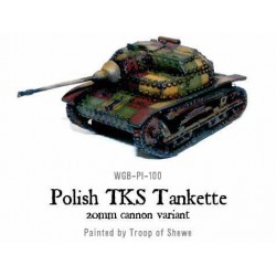 Polish Army TKS Tankette 28mm WWII WARLORD GAMES