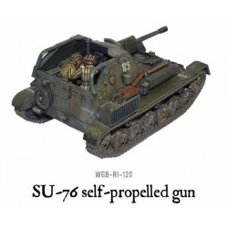 WARLORD GAMES WWII Soviet SU-76 Self-Propelled Gun w/Crew