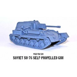 WARLORD GAMES WWII Soviet SU-76 Self-Propelled Gun w/Crew