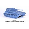 WARLORD GAMES WWII Soviet SU-76 Self-Propelled Gun w/Crew