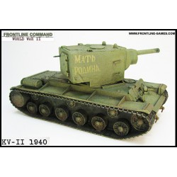 Russian KV-II "KLIMENT VOROSHILOV" 1940 Heavy Assault Tank - 152mm Howitzer 28mm-1/50th COMBAT SCALE!