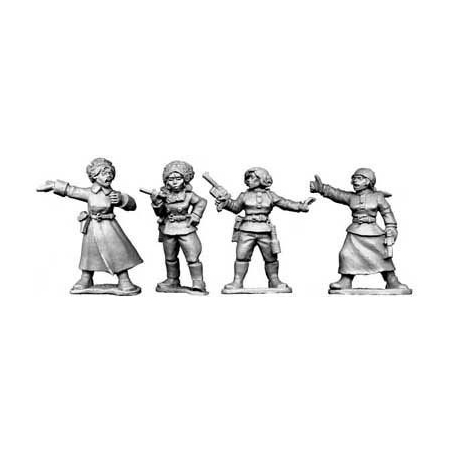 Soviet Russian Bolshevik Heroines (WINTER-WAR) 28mm COPPLESTONE CASTINGS