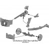 American U.S. Airborne 57mm anti-tank gun 28mm WWII WARLORD GAMES