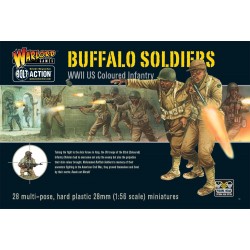 U.S. American Buffalo Soldiers - Black US troops boxed set 28mm WWII WARLORD GAMES
