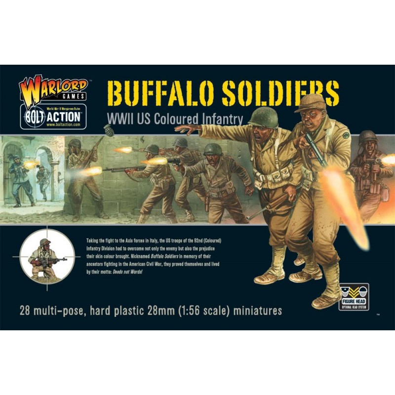 U.S. American Buffalo Soldiers - Black US troops boxed set 28mm WARLORD GAMES - Frontline-Games