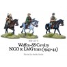 German Waffen SS Cavalry NCO & LMG (1942-45) 28mm WWII WARLORD GAMES