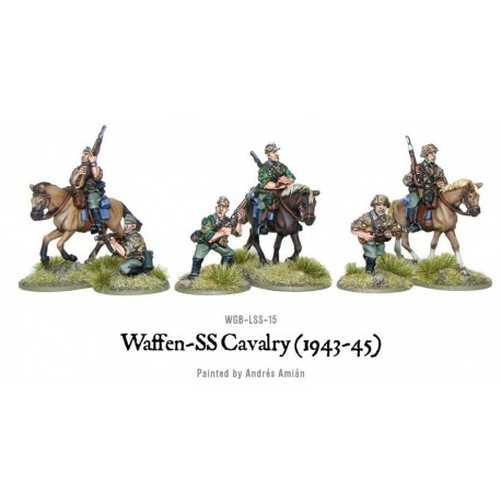 German Waffen SS Cavalry (1942-45) 28mm WWII WARLORD GAMES