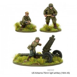 American U.S. Airborne 75mm light artillery (1944-45) 28mm WWII WARLORD GAMES