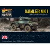 British Diamler MKI Armored Car 28mm WWII WARLORD GAMES