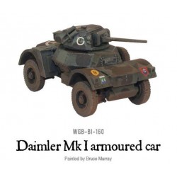 British Diamler MKI Armored Car 28mm WWII WARLORD GAMES