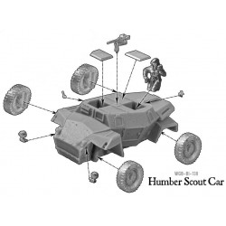 British Humber Scout Car 28mm WWII WARLORD GAMES