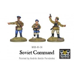 Russian Soviet Command 28mm WWII WARLORD GAMES