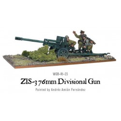 Russian Soviet ZIS-3 76mm Divisional Gun 28mm WWII WARLORD GAMES