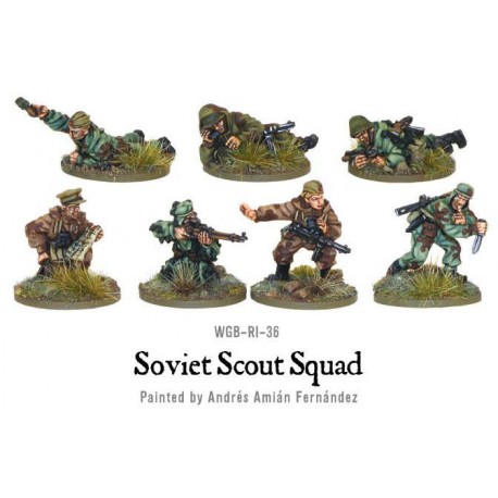 Russian Soviet Army Scouts 28mm WWII WARLORD GAMES