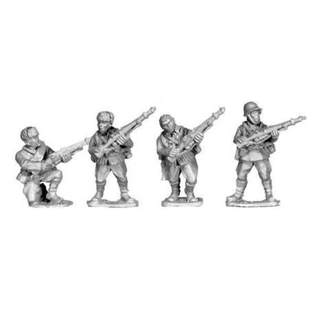 Russian Soviet Infantry w/Rifles IV 28mm WWII BLACK TREE DESIGN