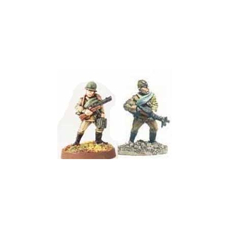 Russian Soviet LMG Team C 28mm WWII BLACK TREE DESIGN