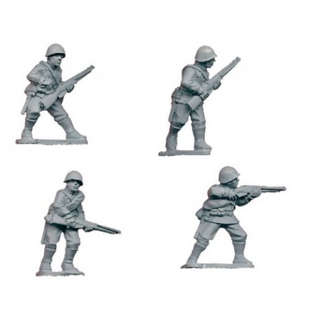 Russian Soviet Infantry I 28mm WWII CRUSADER MINIATURES
