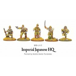 Imperial Japanese HQ 28mm WWII WARLORD GAMES